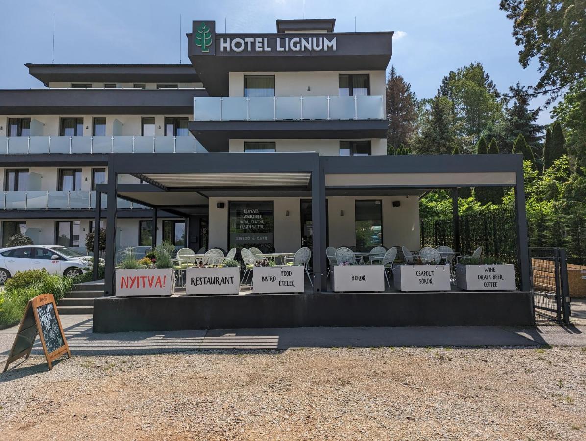 Lignum Hotel Miskolc Exteriör bild
